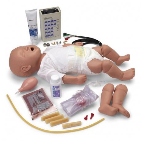 PALS figurína kojence se simulátorem EKG