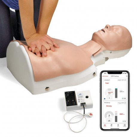 Simulátor Basic Life Support BASICBilly+, tmavá pleť