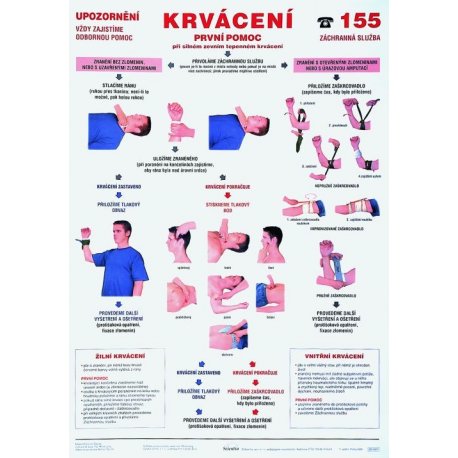 Schéma - krvácení