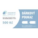 Dárkový poukaz v hodnotě 500 Kč