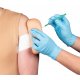Nasazovací trenažér očkování pro intramuskulární a subkutánní injekci