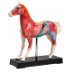 Model koně s akupunkturními body