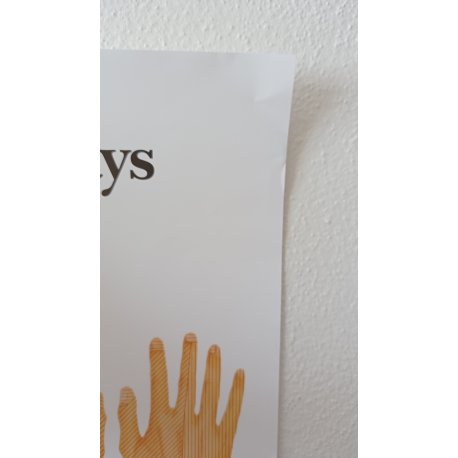 Schéma - nejdůležitější cévy a nervy člověka - AJ - 50x67 cm