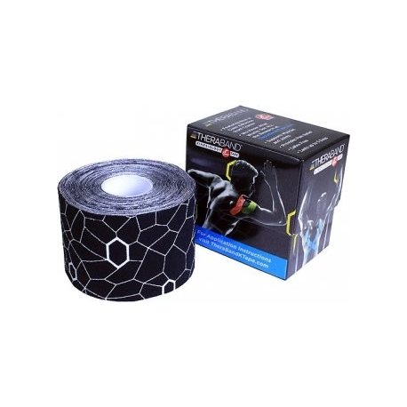 TheraBand™ Kinesiology Tape, černá 5cm x 5m