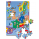 Mapa Evropy puzzle podložka